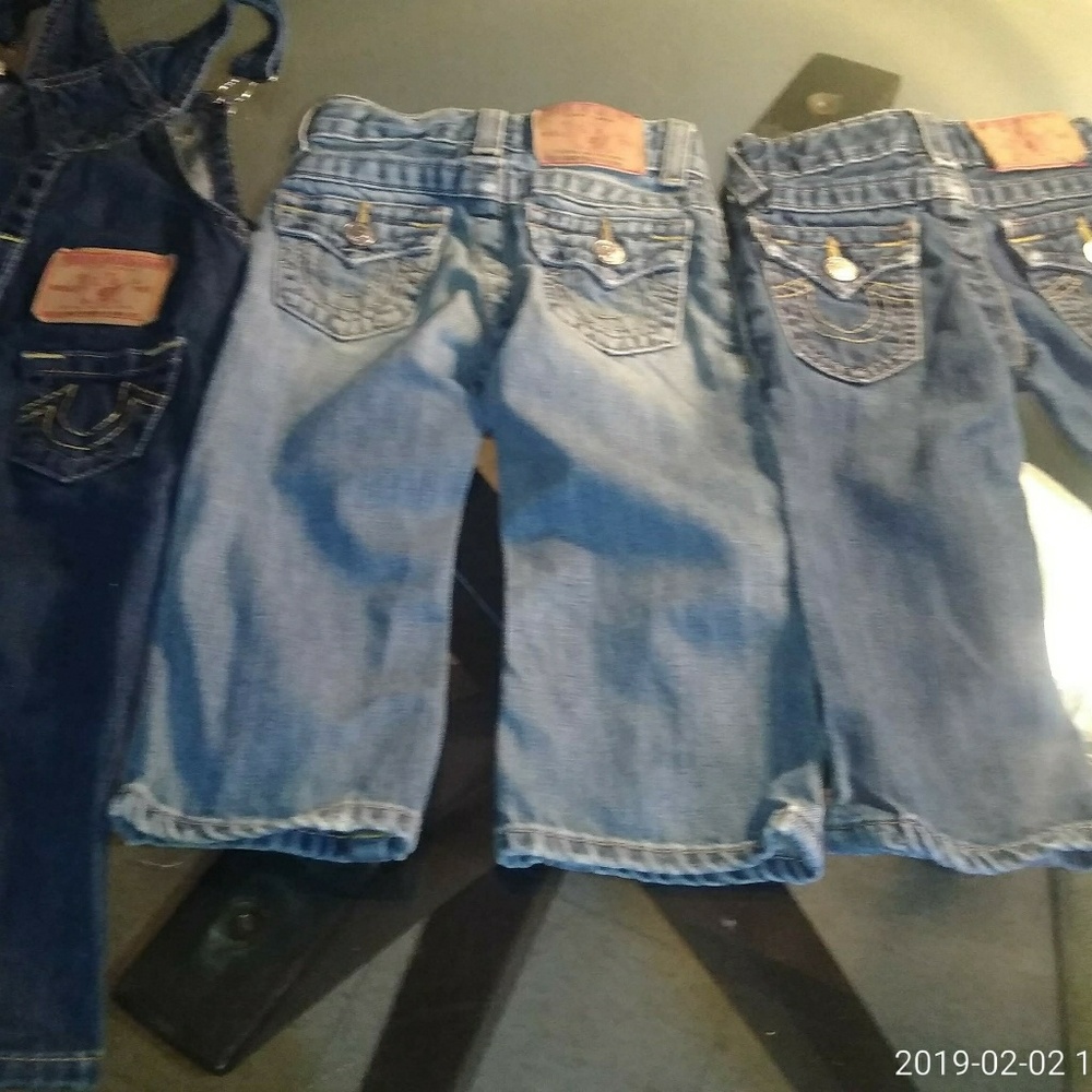 Toddler True religion jeans bundle